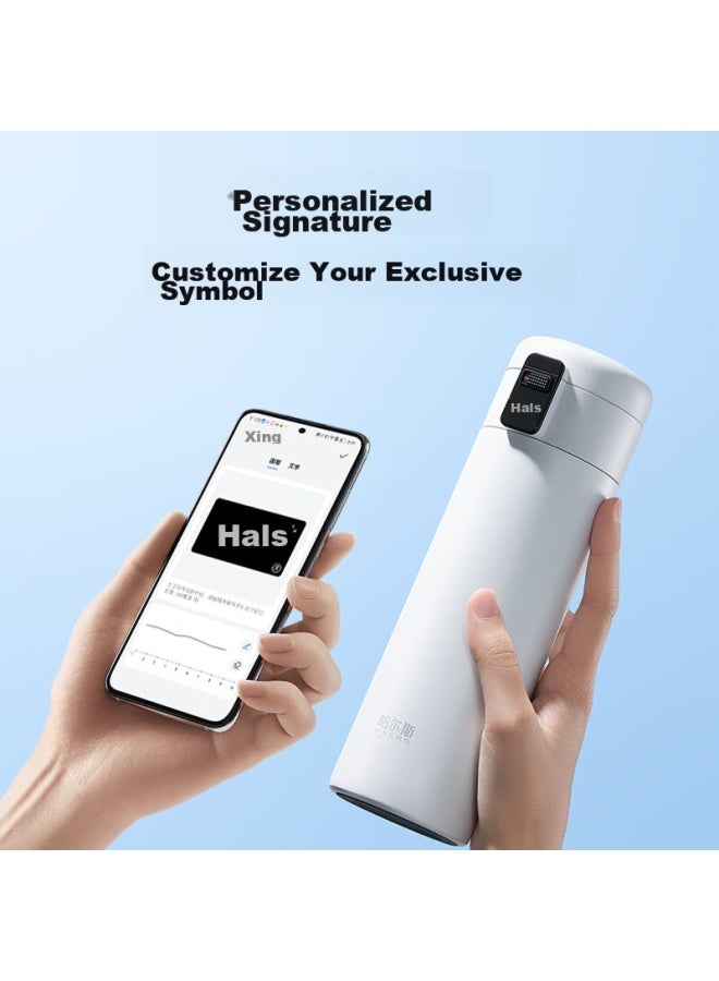 Huawei Smart Selection Harmonyos Selected Haers Intelligent Flip-lid Insulated Cup, 420ml Water Bottle, 316l Stainless Steel, Gift For Children, Students, Men And Women - Image 4