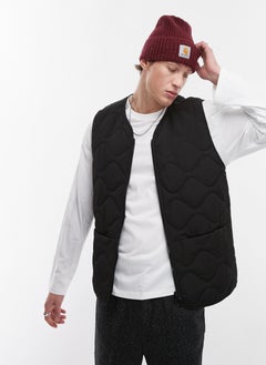 TOPMAN Quilted Gilet Jacket  - Image 1