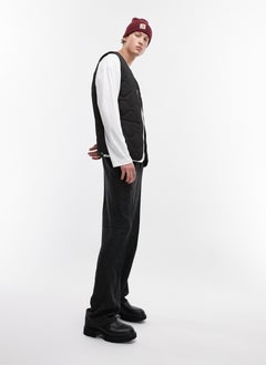 TOPMAN Quilted Gilet Jacket  - Image 4