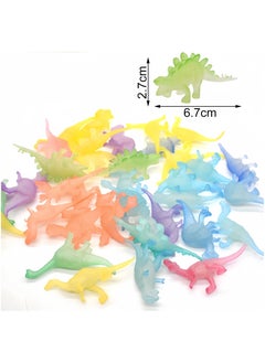 28PCS Glow in Dark Dino Figure, Dinosaurs Toys for Kids Dinosaur Party Favors, Birthday Cup Cake Topper Goodie Bag, Bulk Classroom Prize Treasure Box Toy - pzsku/Z4528EFBAF6EB47A4EC6DZ/45/_/1730290561/20645799-a923-4c70-8aca-15cc3a72d8cd