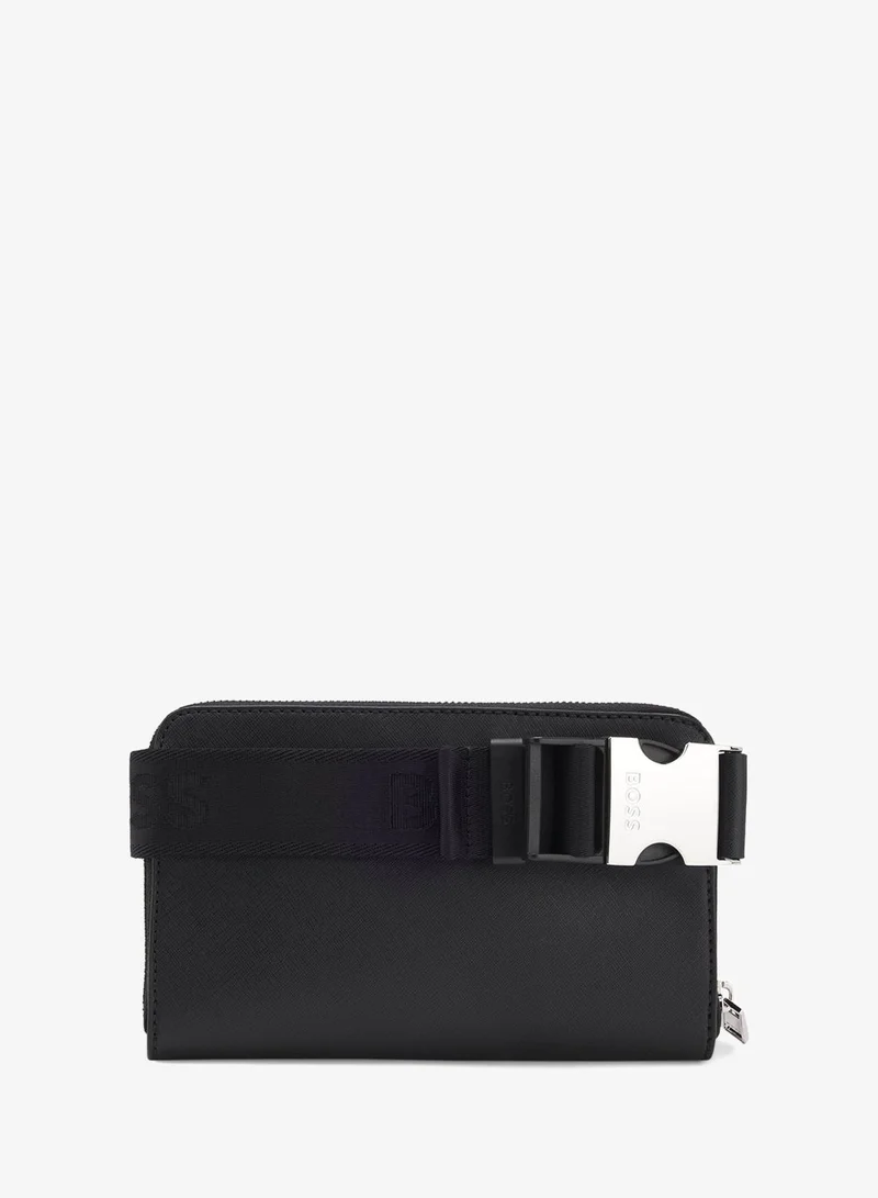 BOSS Crossbody bag with foil-print logo