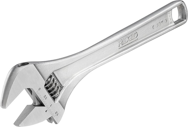 RIDGID 12-Inch Adjustable Wrench - Image 1