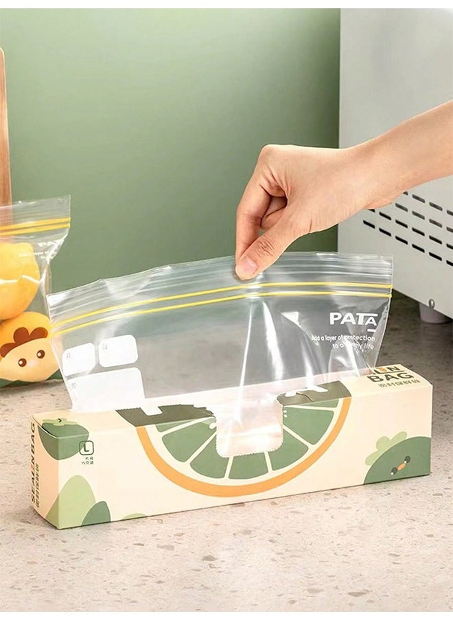 PATA 2 Pack Food Storage Bag, Kitchen Fresh Keeping Seal Bag Suitable for Candy, Chocolate, Cookies, etc,Size Small  - Image 4