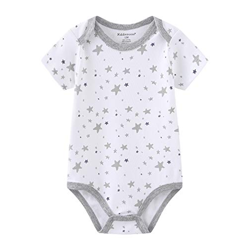 Kiddiezoom Baby Layette Set Baby Boys' 9-Piece Bodysuits Pants Set Toddler Girl Boy Unisex Baby Gift Sets - Image 4