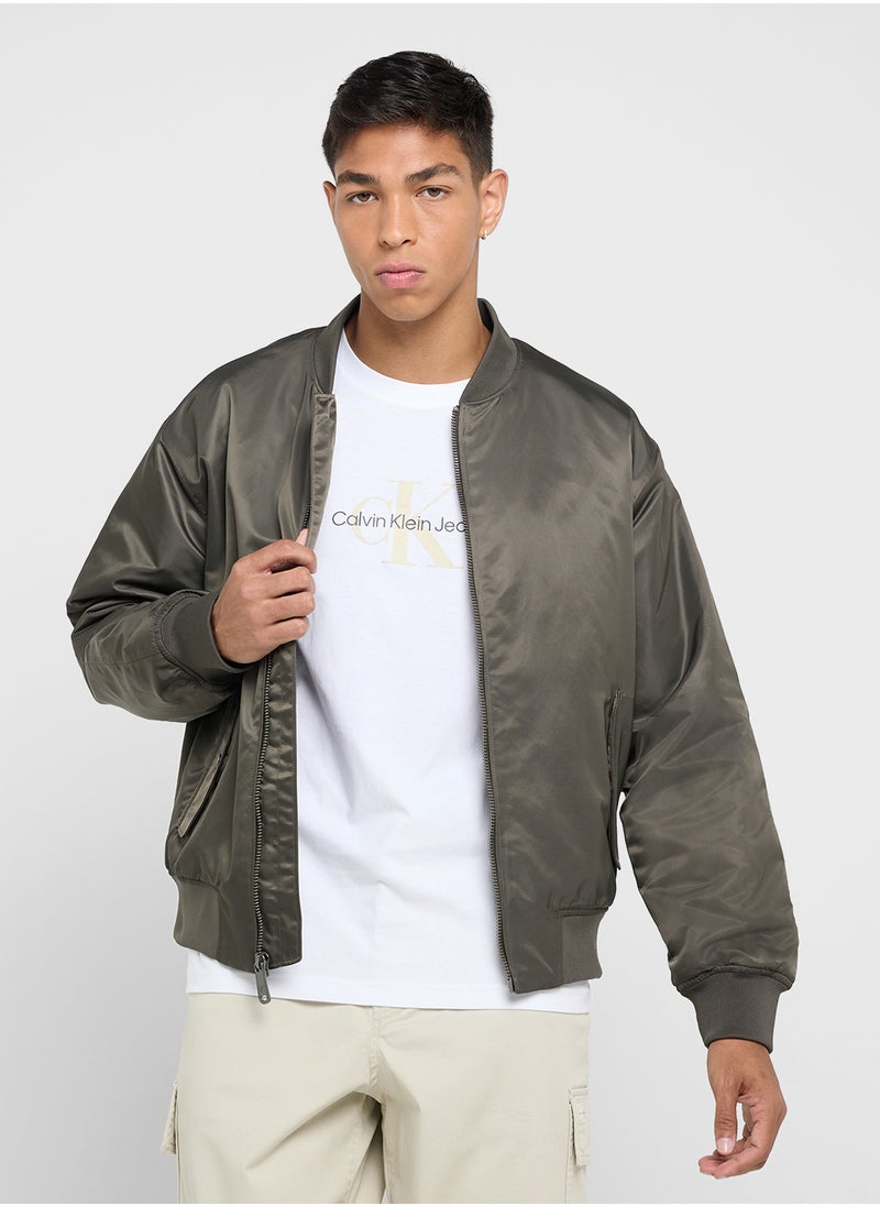 Calvin Klein Jeans Zip Through Jacket  - Image 1