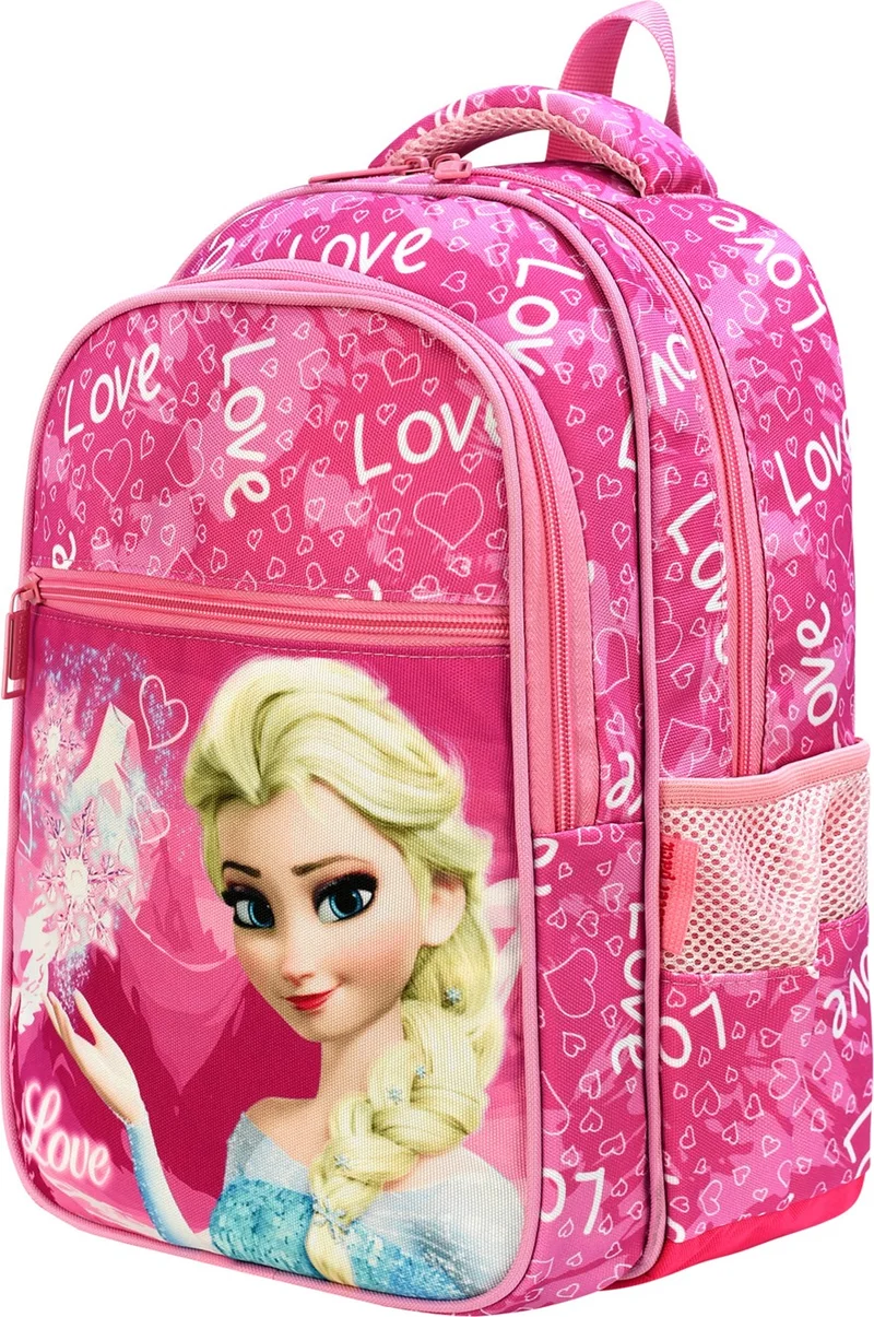 Mixx Store Master Pack Character Patterned Orthopedic Nutritional Backpack Primary School Bag for Girls