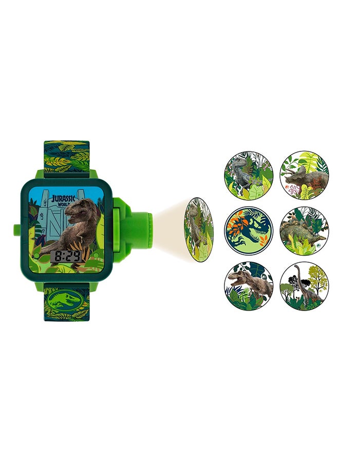 Disney Boys Digital Square Shape Silicone Wrist Watch - JRW4070ARG - 32 Millimeter - Image 3
