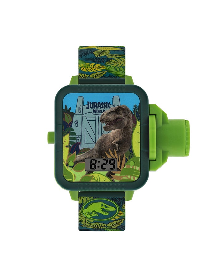 Disney Boys Digital Square Shape Silicone Wrist Watch - JRW4070ARG - 32 Millimeter - Image 1