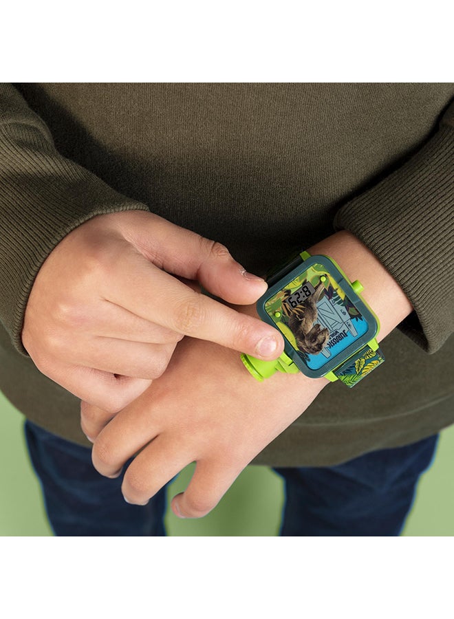 Disney Boys Digital Square Shape Silicone Wrist Watch - JRW4070ARG - 32 Millimeter - Image 4