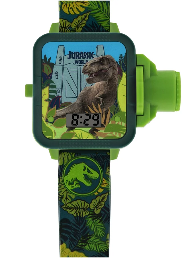 ديزني Boys Digital Square Shape Silicone Wrist Watch - JRW4070ARG - 32 Millimeter