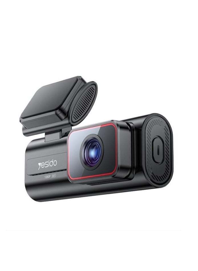 Yesido KM21 Car Dash Cam – 1.47" Screen Compact Driving Recorder, Wide-Angle HD Camera with Loop Recording, Night Vision, Motion Detection & G-Sensor for Accident Evidence and Road Safety - Image 1