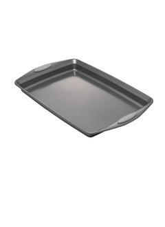 Rachael Ray Nonstick Bakeware Set with Grips, Nonstick Cookie Sheets / Baking Sheets - 3 Piece, Gray with Sea Salt Gray Grips - pzsku/Z45294B539EDAA4775C8AZ/45/_/1736599790/1534a899-158c-4318-86d9-85a2e8f7421c