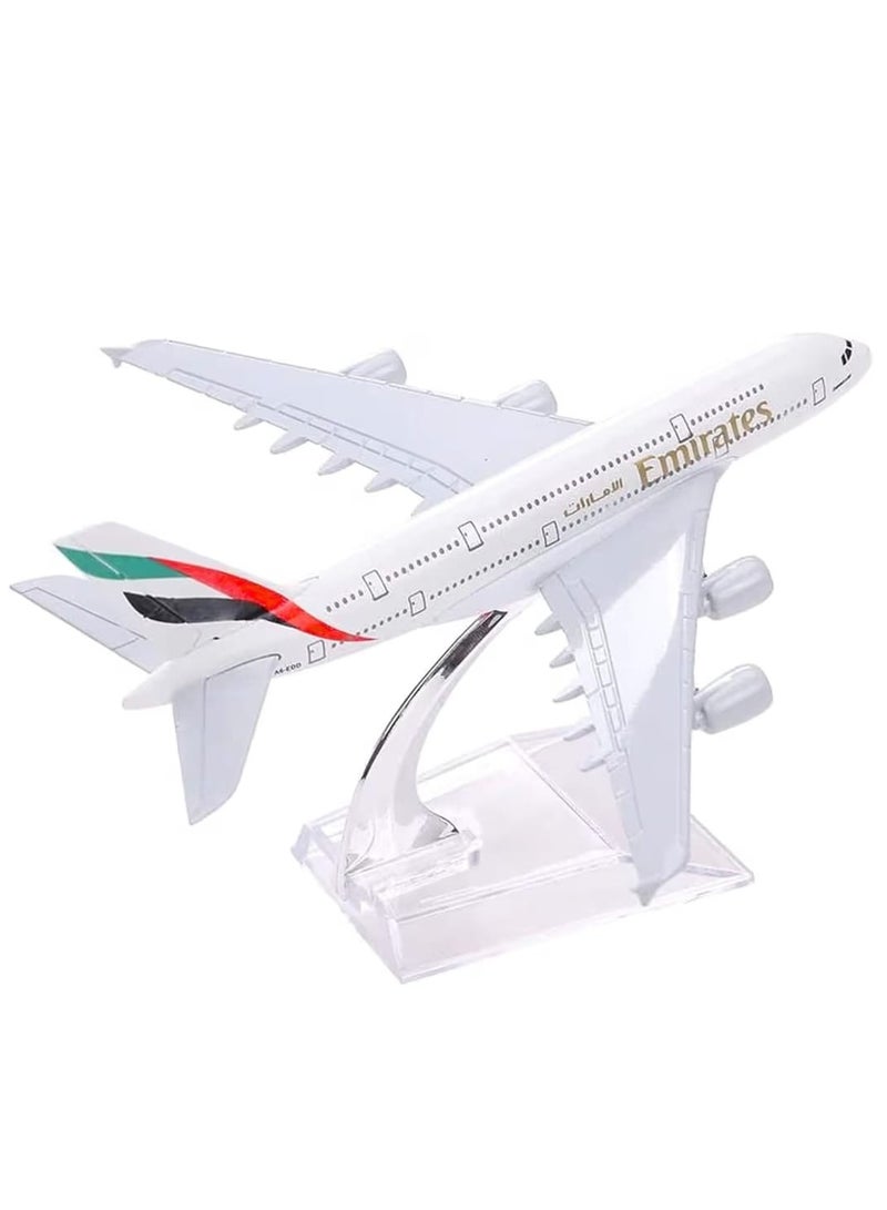 16cm A380 Diecast Airplane Model – Collectible Aircraft Toy with Stand – Ideal for Aviation Enthusiasts and Kids Airplane models child birthday gift Christmas gift plane models - Image 4