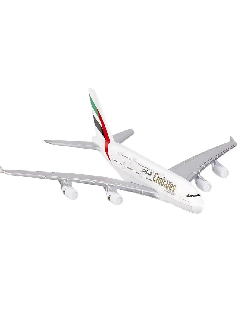 16cm A380 Diecast Airplane Model – Collectible Aircraft Toy with Stand – Ideal for Aviation Enthusiasts and Kids Airplane models child birthday gift Christmas gift plane models - Image 5