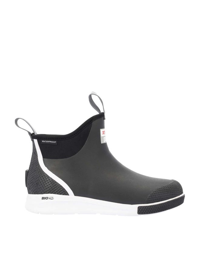 Xtratuf Men's 6 Inch Sport Ankle Deck Boot, Black, Size 11 - Image 1