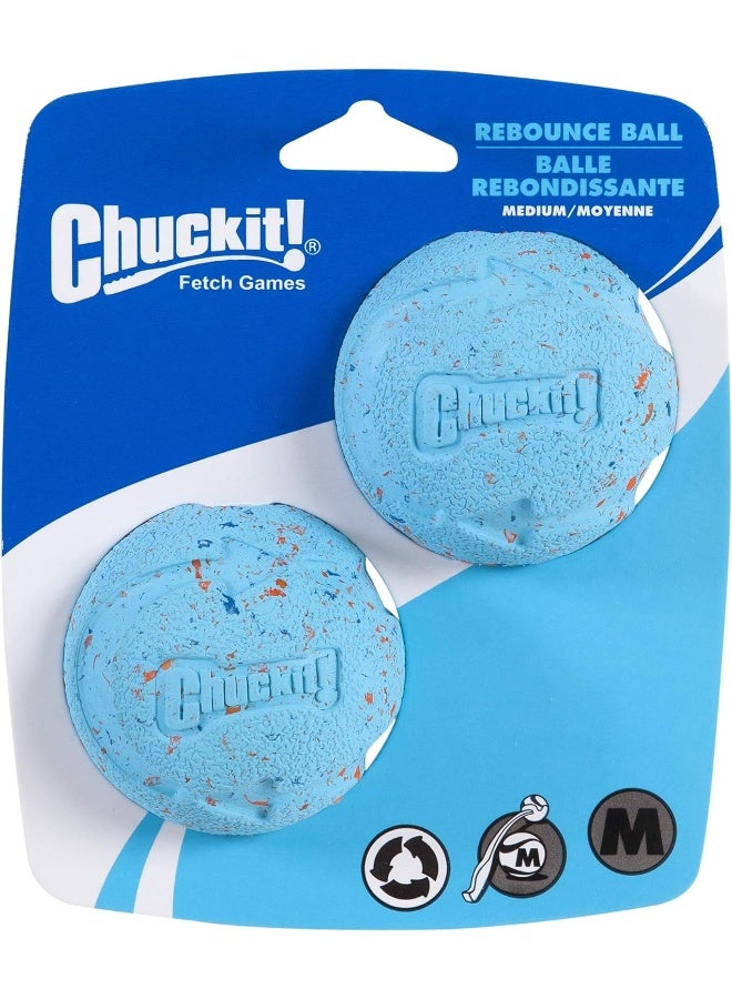 Chuckit! Chuckit Med Rebounce Ball 2-Pack - Image 1
