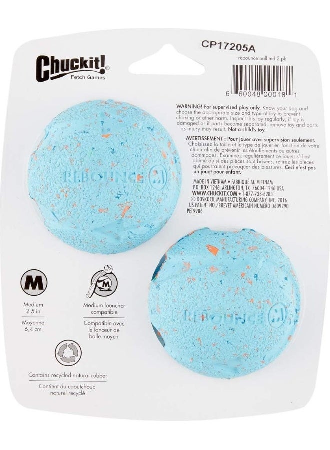 Chuckit! Chuckit Med Rebounce Ball 2-Pack - Image 4