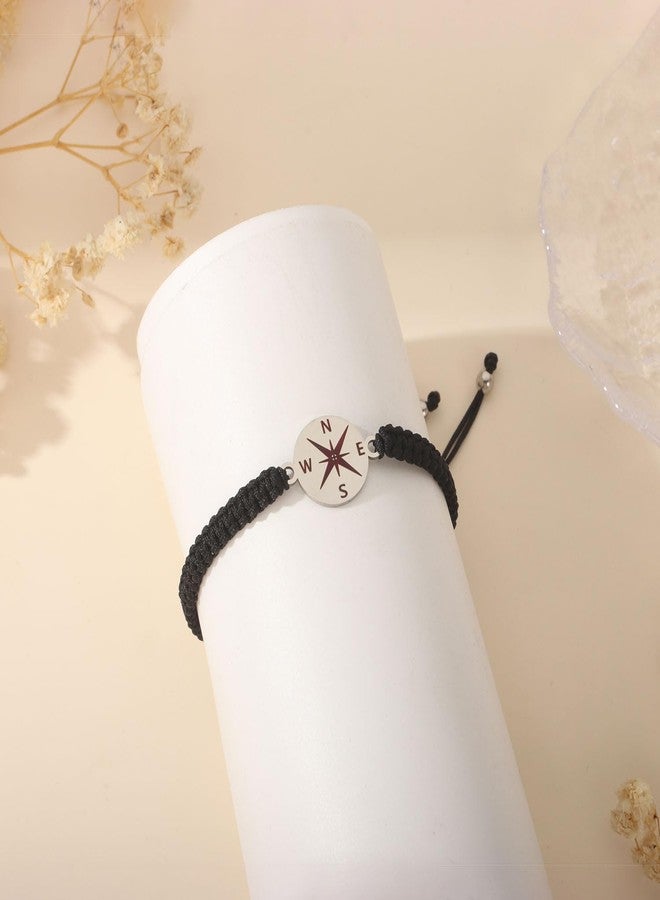 AULSIEY 2025 High School Graduation Gifts for Him Her, High School Seniors Graduation Decorations Class of 2025 Compass Graduation Bracelet for Daughter Son Sister Brother - High School - Image 5