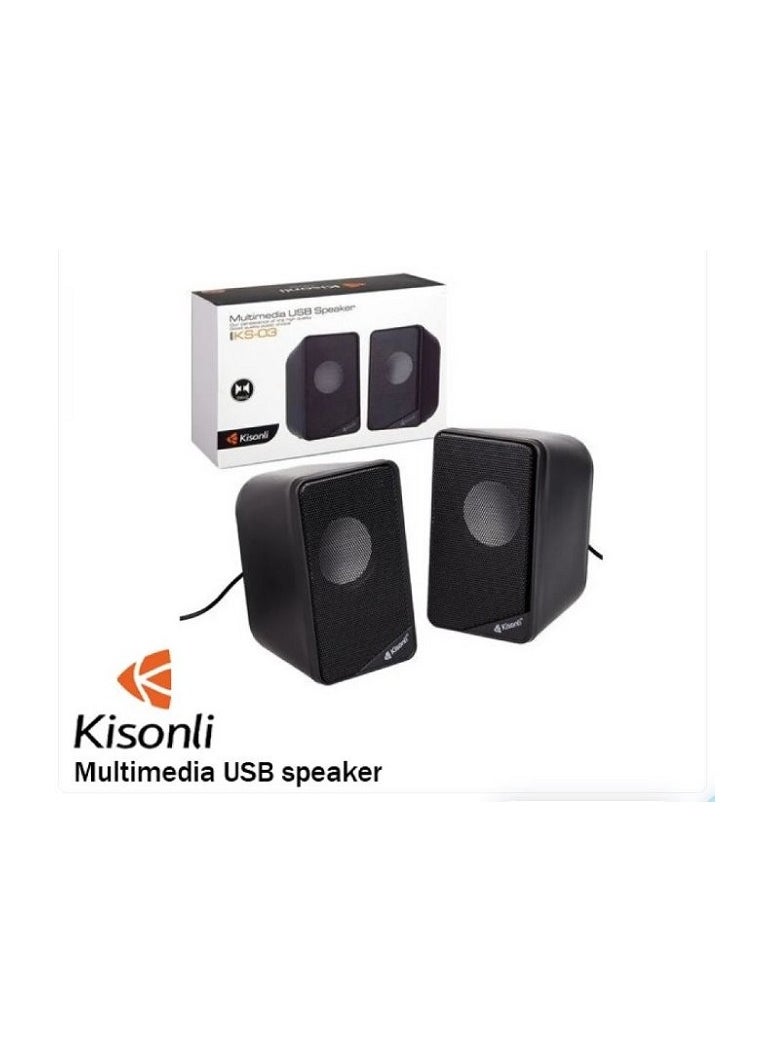 Kisonli Kisonli KS-03 Multimedia Speaker  - Image 3