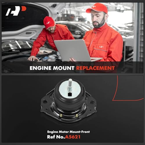 A-Premium 2PCS Front Engine Motor Mount Set Compatible with Dodge Charger 2012-2022, Challenger 2011-2022 & Chrysler 300 2012-2014, 6.4L, Hydraulic, Replace# 68062142AG, 68062143AH - Image 2