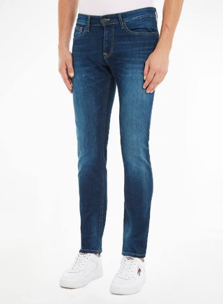 Slim Fit Faded Jeans