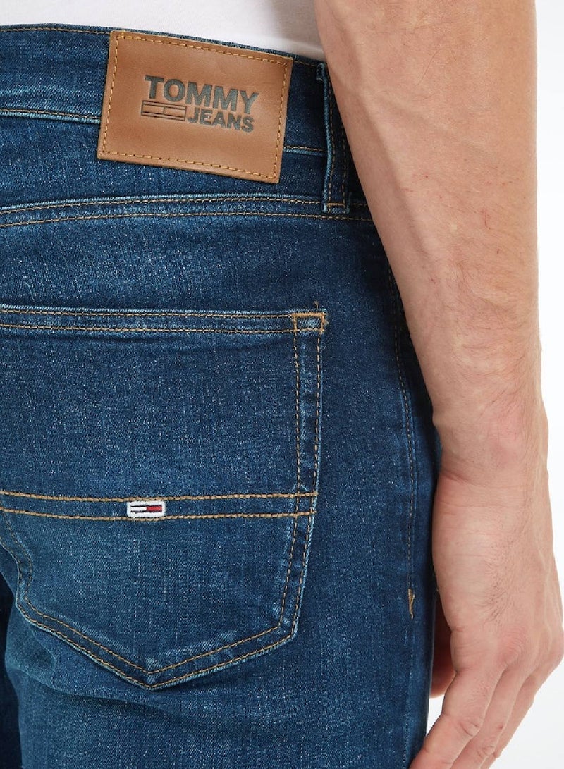 TOMMY HILFIGER Slim Fit Faded Jeans - Image 4
