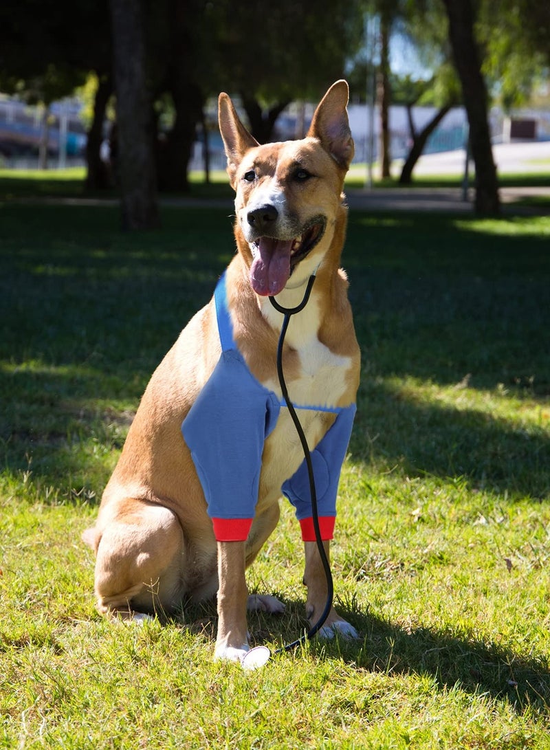 Excefore Dog Elbow Protector, 2 Pairs Dog Front Leg Braces, Sleeve Protector Pet Knee Brace Wounds for Medium Large Dog (2 Colors) - Image 5