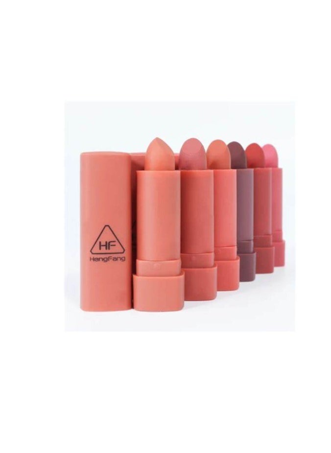 Heng Fang 6 Piece Matte Lipstick Set Multicolor  - Image 2