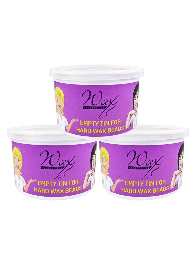 wax necessities Empty Refill Wax Can For Wax Beads 14.1 Ounces 3 Pack - Image 2