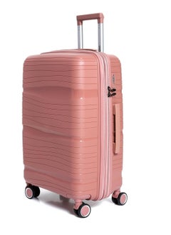 Generic Crosland Unbreakable Trolley Luggage Set with TSA Lock, Expandable Double Zipper and 4 Silent Spinner Wheels, 3 Piece Set  - Image 3