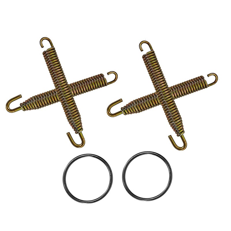 TopEndGaskets Heavy Duty PIPE SWIVEL SPRINGS and EXHAUST GASKETS Compatible with YAMAHA YFZ350 BANSHEE 1987-2006 - Image 4