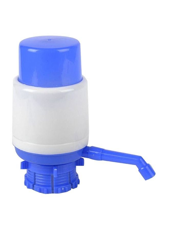 Bottled Drinking Water Hand Press Pump White/Dark Blue 19.5x9.7centimeter - Image 1