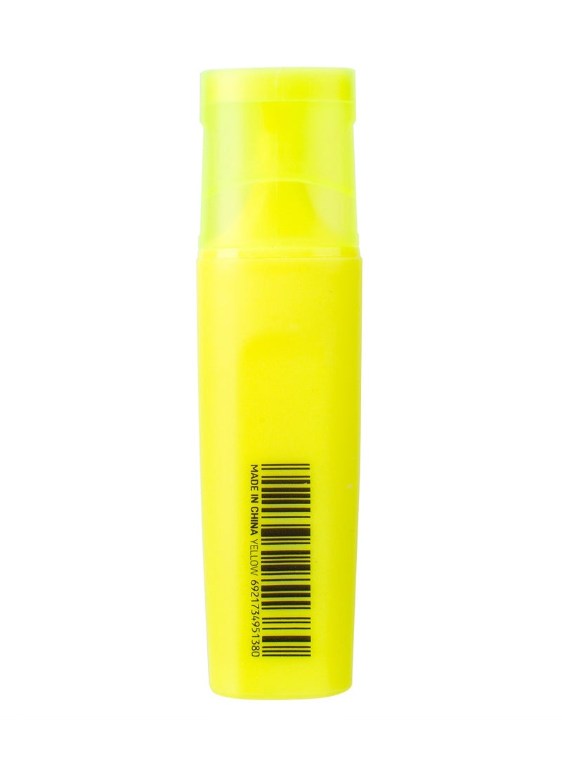 DELI S621 HIGHLIGHTER YELLOW 10:PC - Image 5