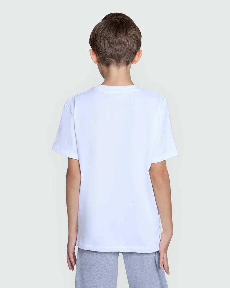 Ovs Lucent White Short Sleeve Tee For Boys – OVS