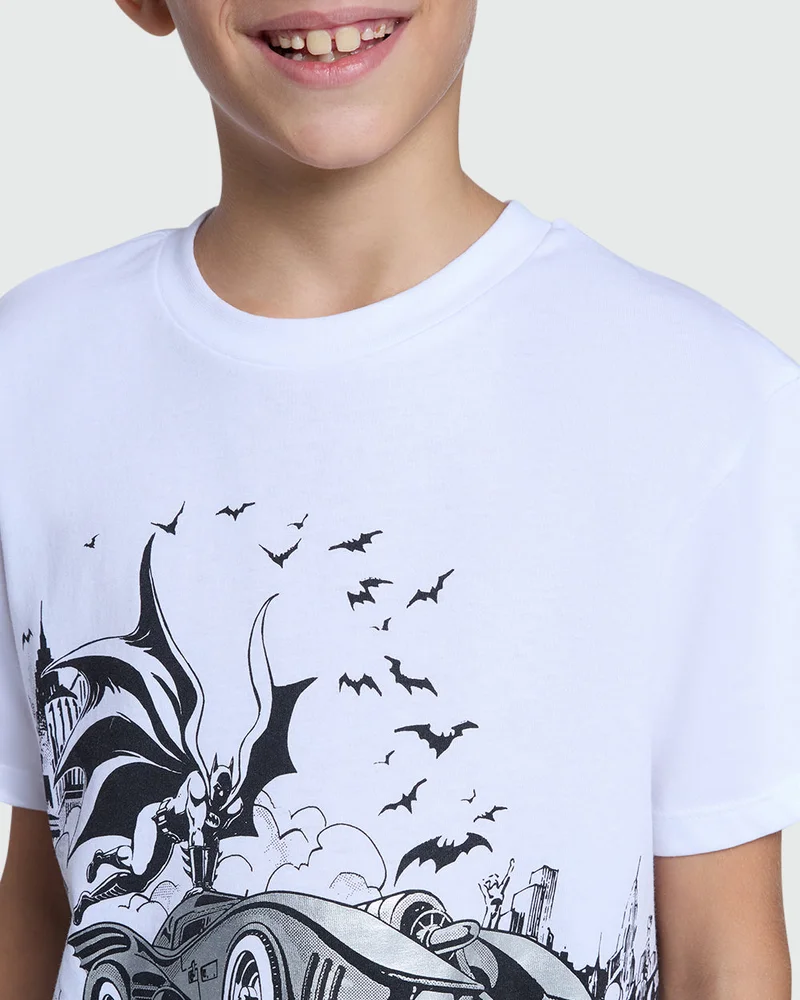 Ovs Lucent White Short Sleeve Tee For Boys – OVS