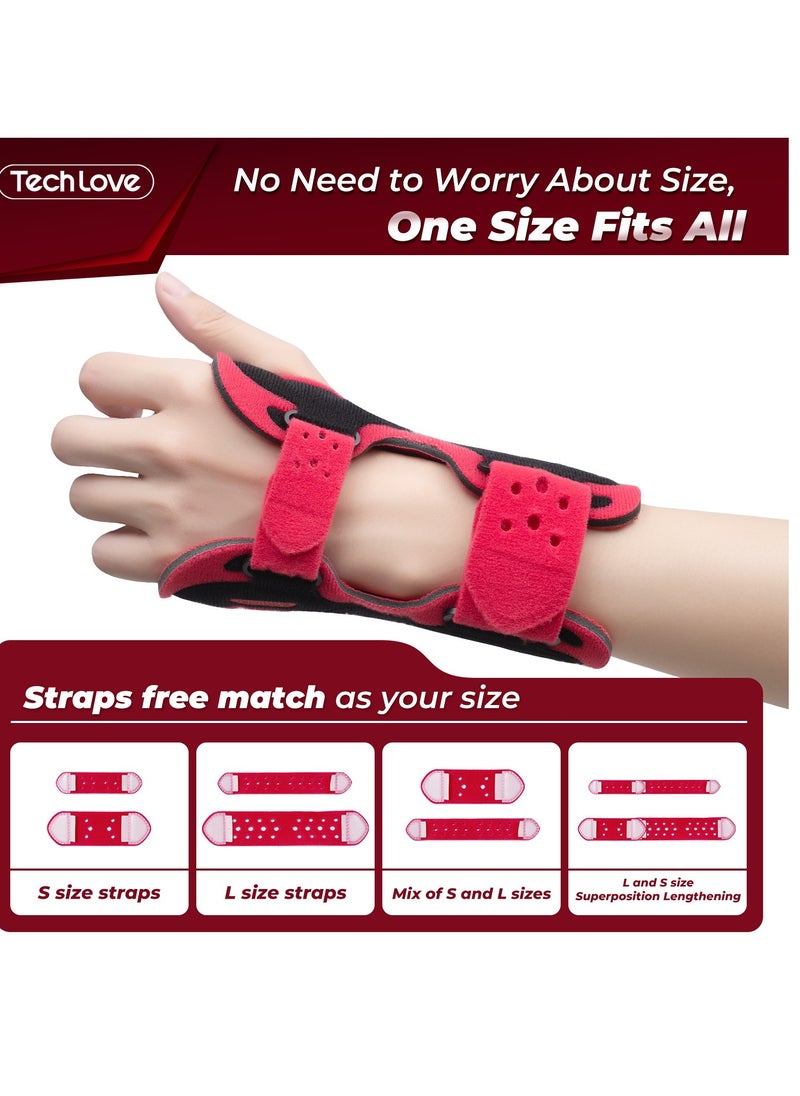 Generic - Sprain splint compression wrist sheath wrist joint breathable fixator brace protector - Image 1