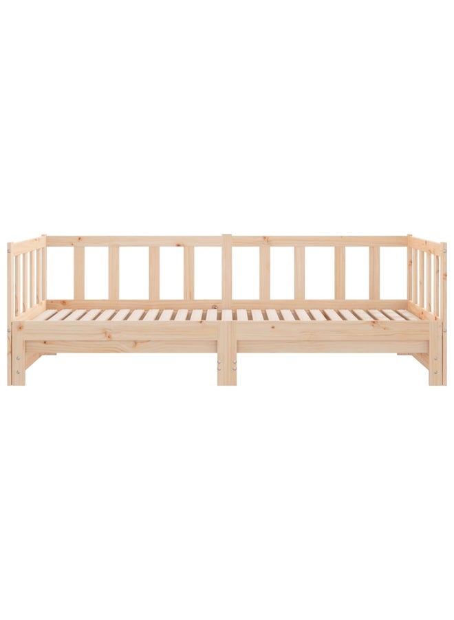 فيداكسل سرير نهاري قابل للسحب خشب صنوبر صلب 2×(90×200) سم 806960 - Image 5