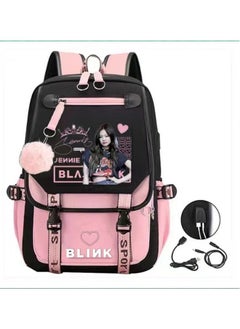 LISA Casual Backpack With USB Port For Men And Women