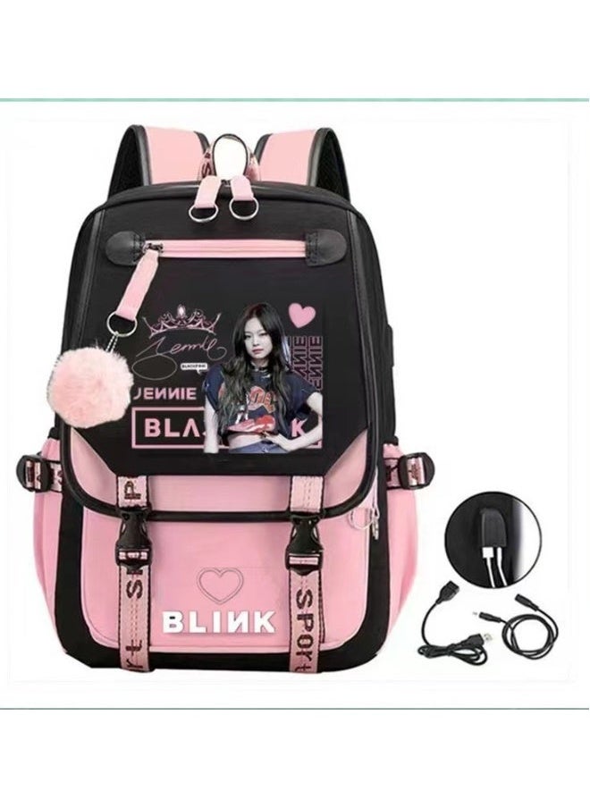NIBEMINENT - LISA Casual Backpack With USB Port For Men And Women - Image 1