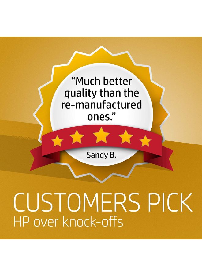 HP خرطوشة حبر لطابعة ليزر جيت 651A أصفر - Image 4
