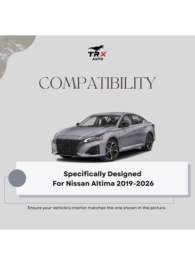  تي ار اكس اوتو حامل الهاتف المغناطيسي TRX AUTO مع شحن لاسلكي Qi2 لألتيما من 2019 إلى 2026 | إكسسوارات ألتيما | حامل الهاتف السريع للشحن اللاسلكي - Image 4