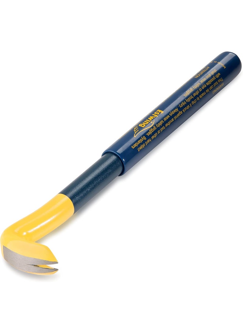 Estwing ESTWING Handy Claw Nail Puller - 10" Pry Bar with Forged Steel Construction & Vinyl Cushion Grip - HC-10  - Image 1