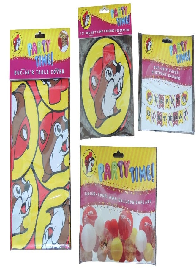 Buc-ee's Beaver Party Time Decoration Kit - Bundle - Celebration - Supply - Pack - Happy Birthday - Image 2