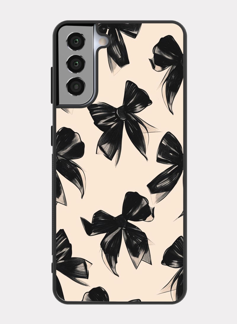 PXLAAT Samsung Galaxy S21 Plus case cover Bow Pattern - Image 1