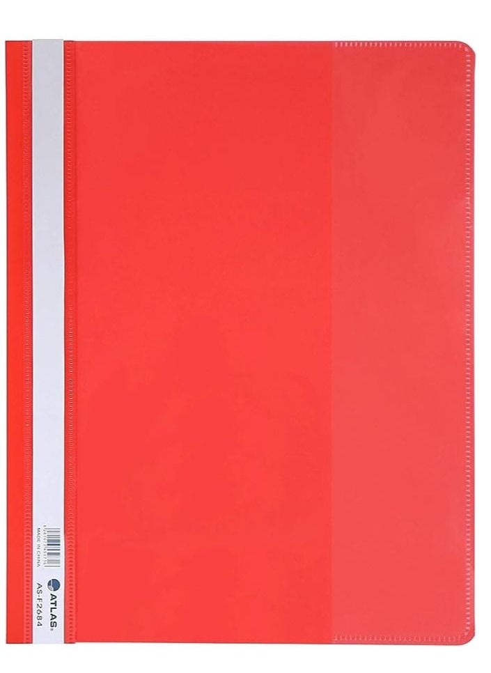 ATLAS - 12Pieces Project File A4 Red - Image 1