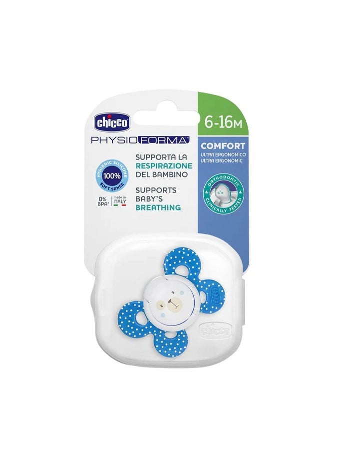 Chicco Chicco Physio Comfort Soother 6-16m for BOYS  - Image 1