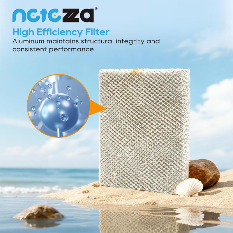 Netezza 3 Pack 35 Water Panel Humidifier Replacement Filter Made of Aluminum Mesh Compatible with AprilAire 35 350, 360, 560, 560A, 568, 600, 700, 760, 760A, 768 - Image 5