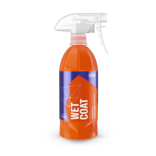 GYEON Wet Coat 500ml  Hydrophobic Ceramic Spray Coating for Cars  High Gloss Solutions for Your Car Paint Wheels and Glass  Spray On Rinse Off Easy DIY Use Formula - Image 1