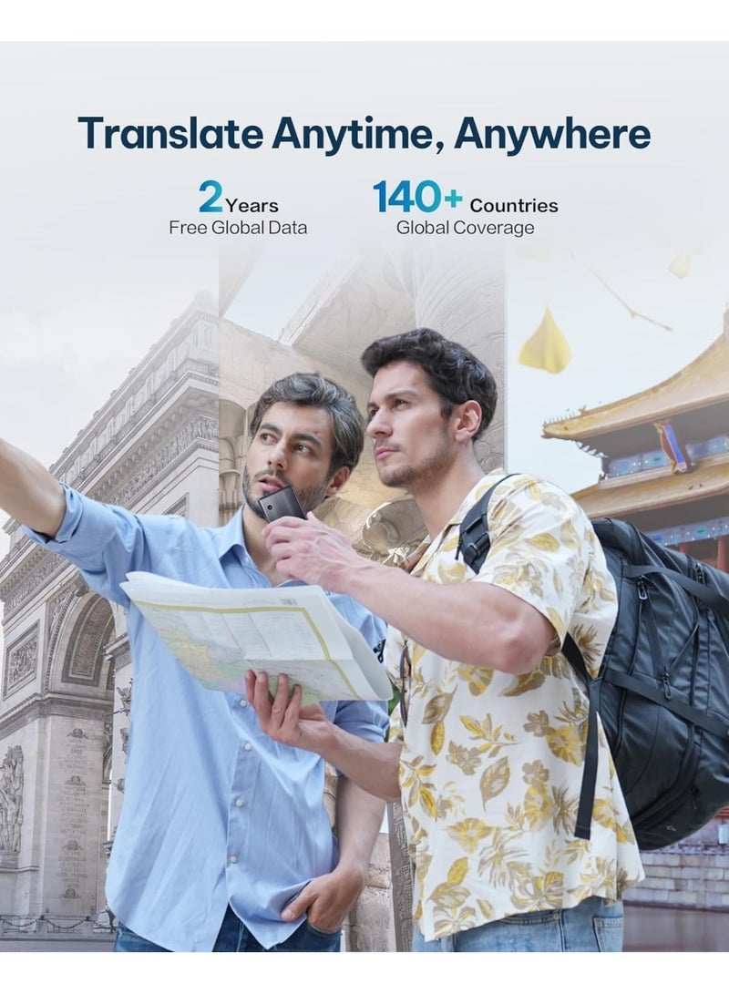iFLYTEK Translator Device with Two-Way Real-Time Voice Translation in 60+ Languages, Offline & Online Capability, Exportable Records for Travel Business Learning - Image 3