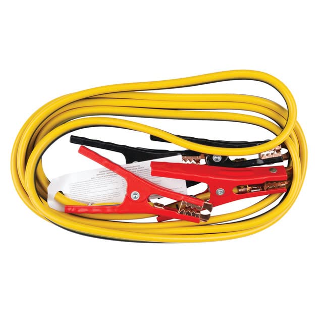 Performance Tool W1671 8GA x 12' (300 AMP) Jumper Cables - Heavy Duty Booster Cables with Copper-Clad Aluminum Wire for Cars, Trucks, and SUVs - Image 2